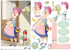 Cleaning Lady.
