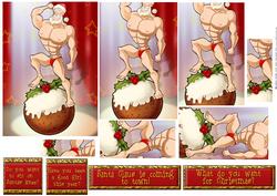 Stripper Santa Dude Pyramid.