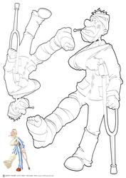 Get Well Dude Digi Stamp.