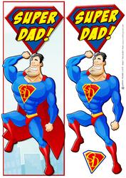 Superdad Dude Vertical Large Dl.