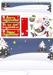 Football Santa Dude Penny Slider.