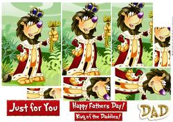 Fathers Day/dad Lion Pyramid.