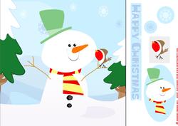 Mr Frosty 8x8 Quick Card