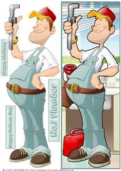 Plumber Dude Large Dl