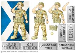 Scottish Army Dude