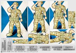 Scottish Army Dude Pyramid