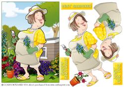 Gardening Lady