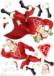 Super Santa Decoupage Sheet