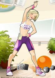 Get Fit Lady A4