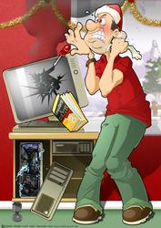 P.c. Repair Dude Christmas A4