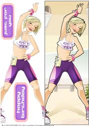 Get Fit Lady Large Dl