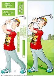 Golfer Dude Ii Large Dl