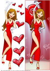 Valentine Featuring Cheryl! Large Dl
