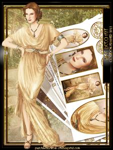 Art Deco Lady Elise Kit Retro