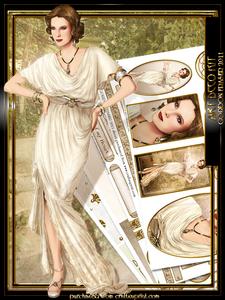 Art Deco Lady Elise Kit Cream
