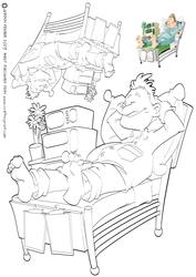 Get Well Soon Dude Ii Digi Stamp