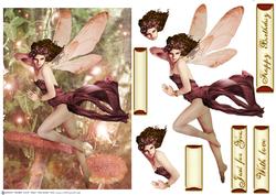 Forest Fairy Acantha Crimson