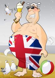 British Beach Dude A4