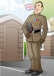 Passing Out Parade Army Dude A4