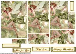 Forest Fairy Acantha Green Pyramid