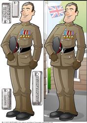 Passing Out Parade Army Dude Large Dl