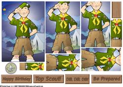Cub/scout Dude Yellow Pyramid