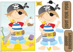 Mini Dude Pirate