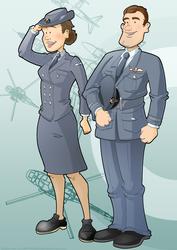 Raf Dude and Lady A4