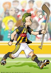 Hurling Dude A4