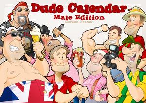 Dude Calendar (male Edition)