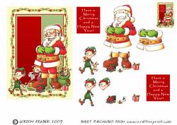 Jolly Santa.