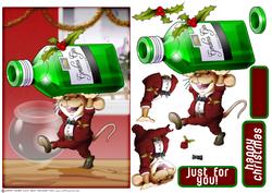 Christmas Gin Mouse!