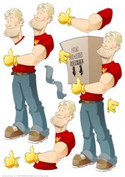Removal Dude Decoupage Sheet
