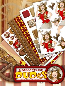 Line Dancer Lady Red Kit