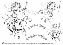 Fairy Nuff on Her Bee!