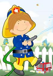 Mini Dude Fireman A4