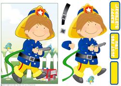 Mini Dude Fireman