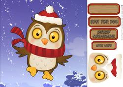 Tweeto Owl's Christmas 8x8 Quick Card