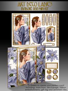 Art Deco Pandore (lilac) 8x8 Mini Kit