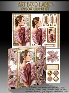 Art Deco Pandore (pink) 8x8 Mini Kit