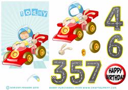 Racing Boy Numbers