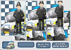 Policeman Dude Pyramid