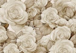 Rose Backing Paper Vintage