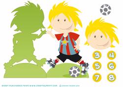 Football/soccer Kid Red