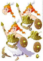 Opera Dudess Decoupage Sheet
