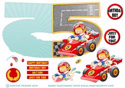 Red Racer Boy 5