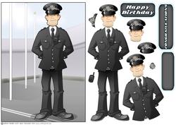 Police Officer Dude (passing Out Parade)