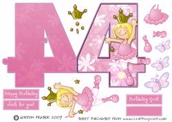 Pink Princess Ballerina 4