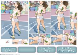 Badminton Lady Pyramid