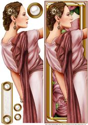 Art Deco Lady Pandore Dl (light Pink)
